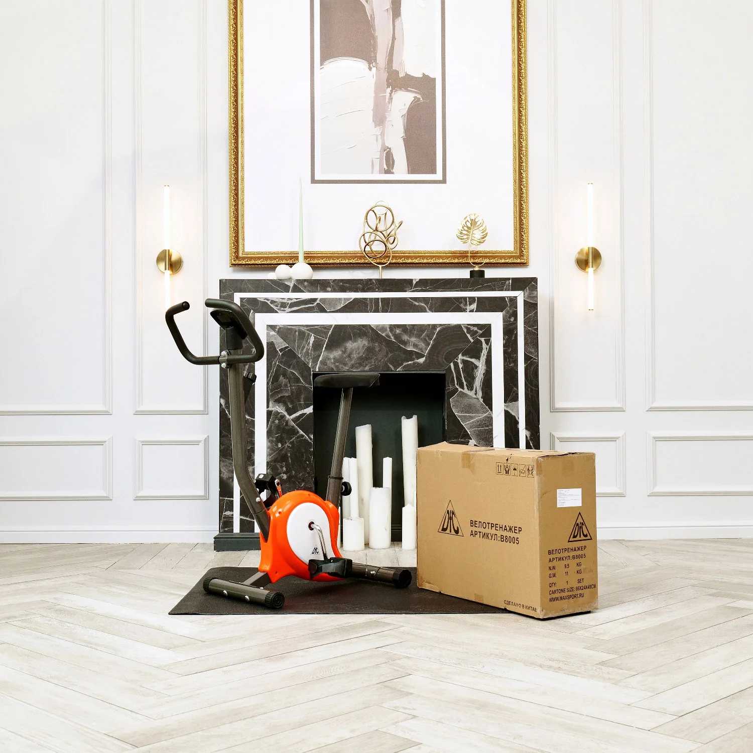 Фото Велотренажер DFC B8005 со склада магазина Спортев