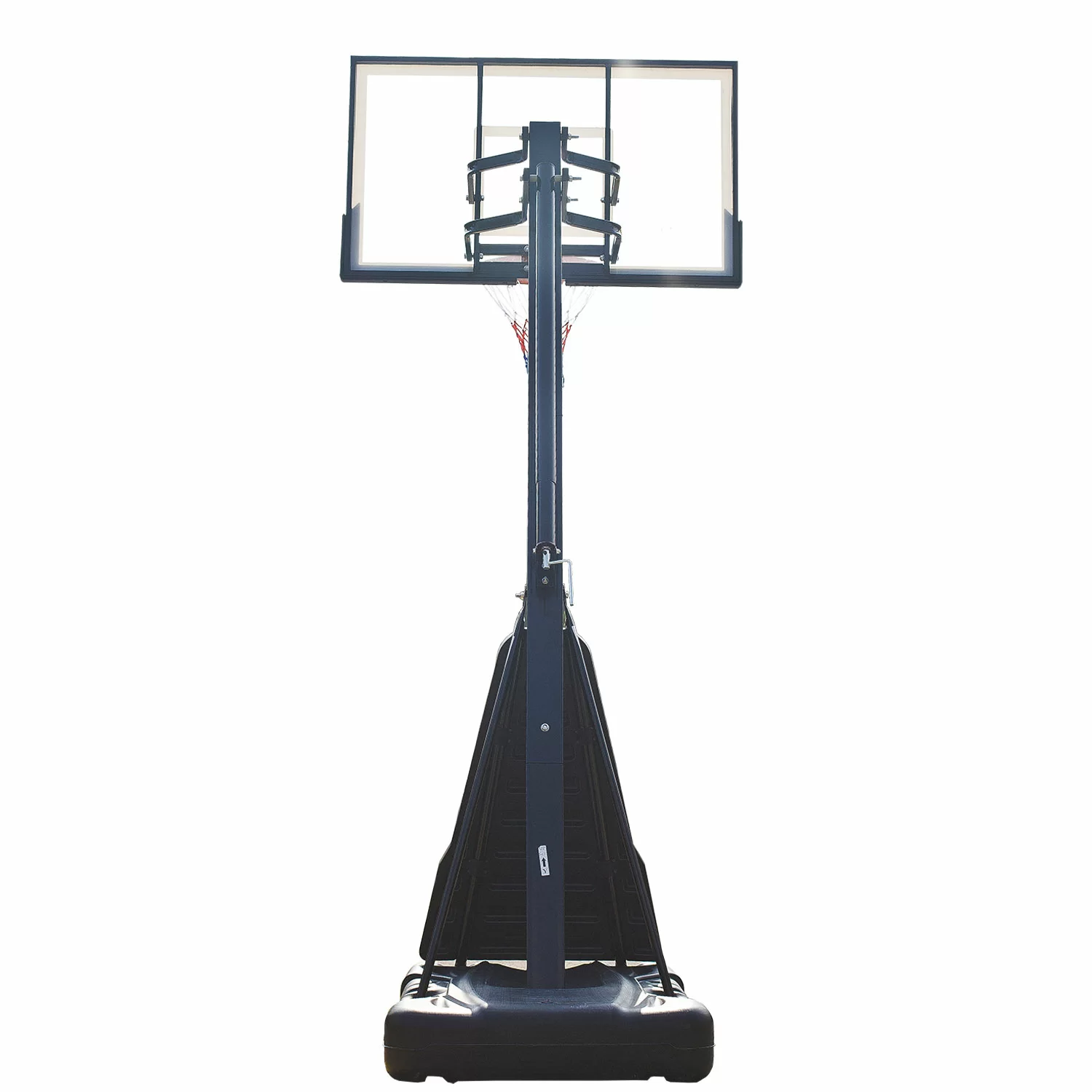 Фото Баскетбольная мобильная стойка DFC STAND60A 152x90cm акрил (два короба) со склада магазина СпортЕВ