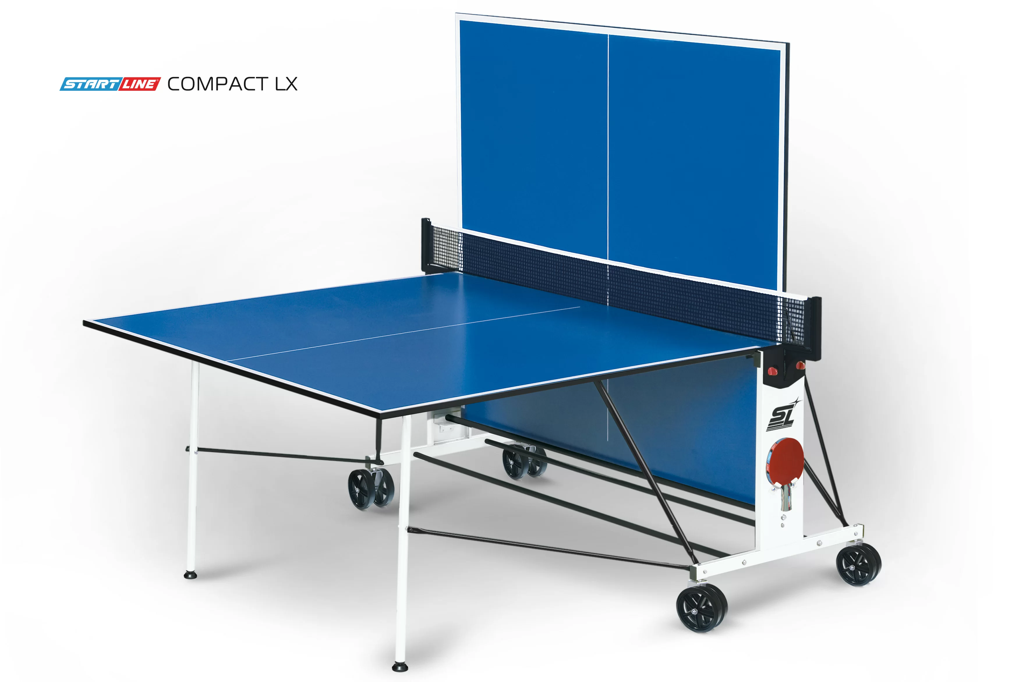 Фото Теннисный стол Start Line Compact LX blue 6042 со склада магазина Спортев