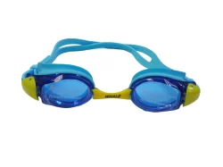 Очки для плавания Whale Y06802(CF-6802) подростковые желтый-голубой/синий