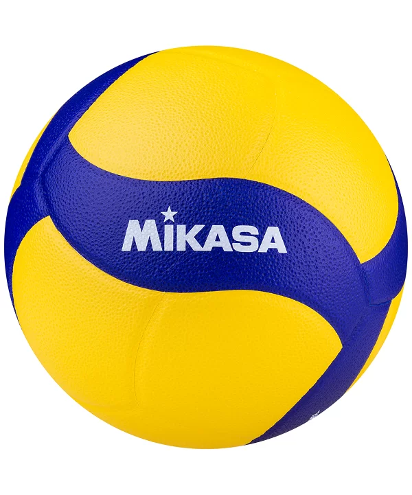 Фото Мяч волейбольный Mikasa V320W р.5 желто-синий со склада магазина СпортЕВ
