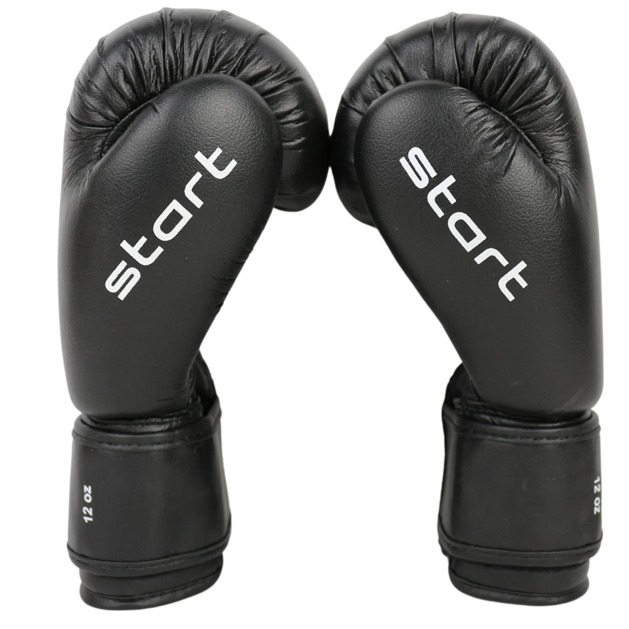 Фото Перчатки боксерские OxxFire Start черные 4492 со склада магазина Спортев