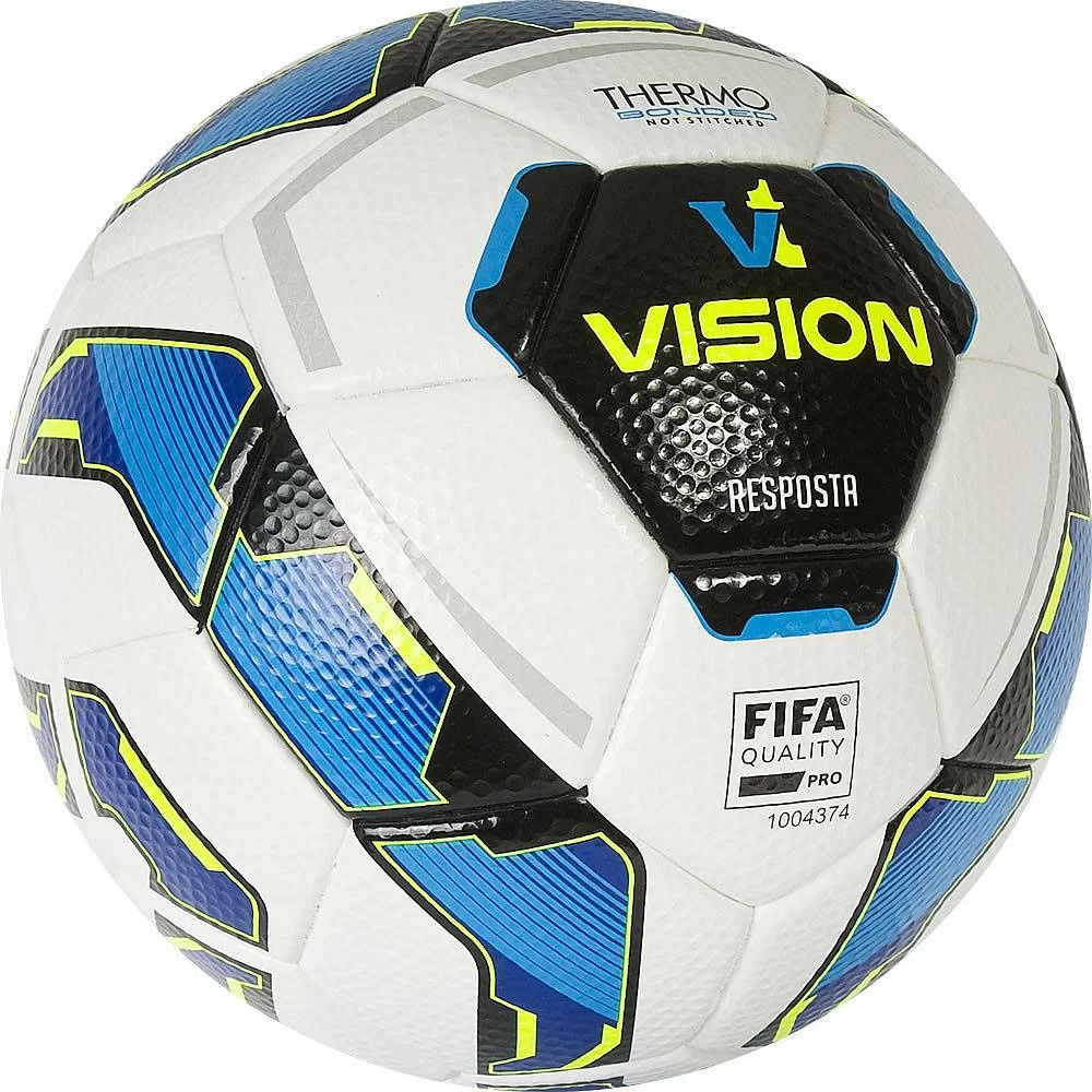 Фото Мяч футбольный Vision Resposta №5 FIFA Quality Pro бело-мультиколор 01-01-13886-5 со склада магазина СпортЕВ