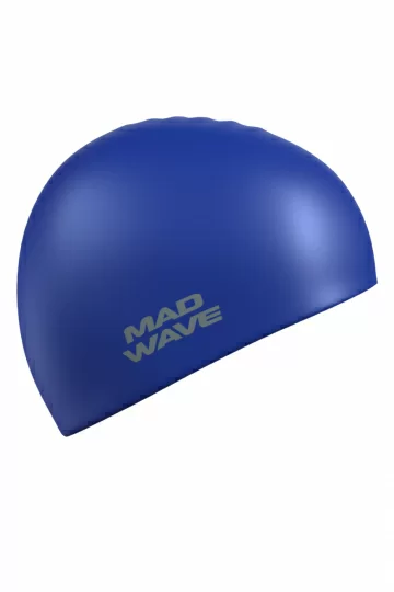 Фото Шапочка для плавания Mad Wave Intensive Big blue M0531 12 2 03W со склада магазина СпортЕВ