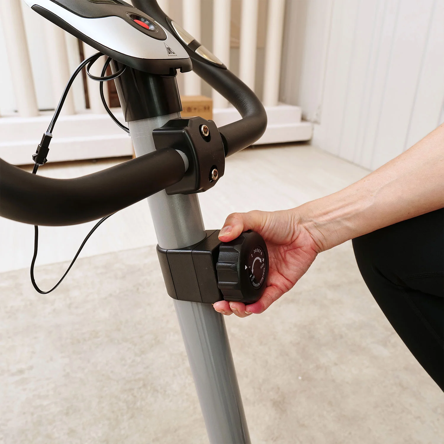 Фото Велотренажер DFC B3.2 (черный/серебристый) со склада магазина Спортев