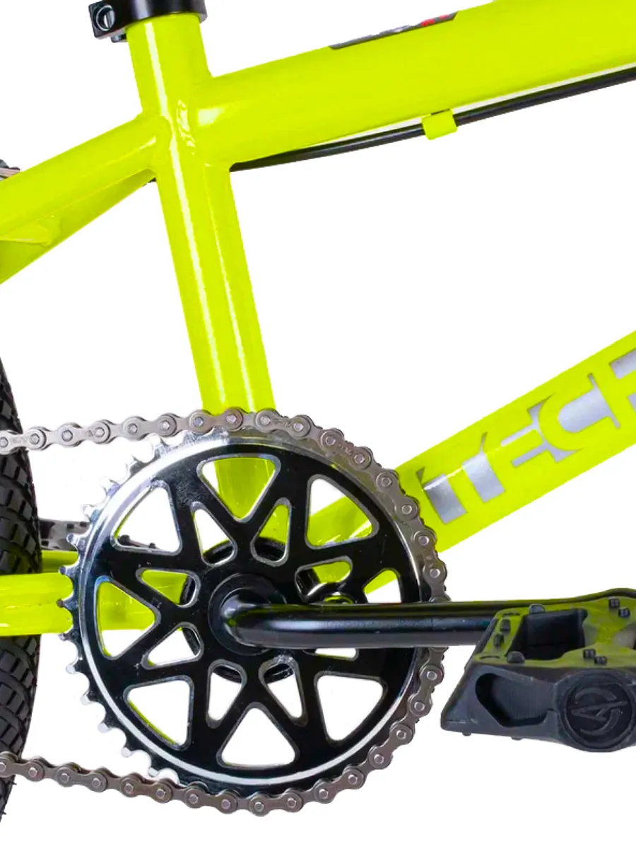 Фото Велосипед BMX TechTeam Step One 20" (2022) желтый 580015 со склада магазина СпортЕВ