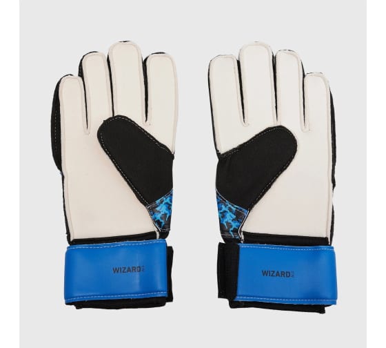 Фото Перчатки вратарские Jogel ONE Wizard AL3 Flat голубой 20931 со склада магазина Спортев
