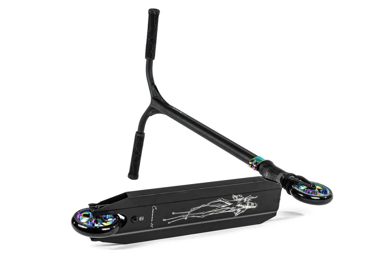 Самокат Ethic Complete Scooter Erawan V2 "M" трюковой неохром 011823 Фото Самокат Ethic Complete Scooter Erawan V2 "M" трюковой неохром 011823 со склада магазина Спортев
