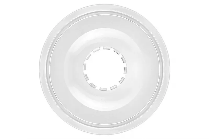 Фото Спицезащитный диск TC-H01 d-135 мм, 3 защёлки, пластик прозрачный 200038 со склада магазина СпортЕВ