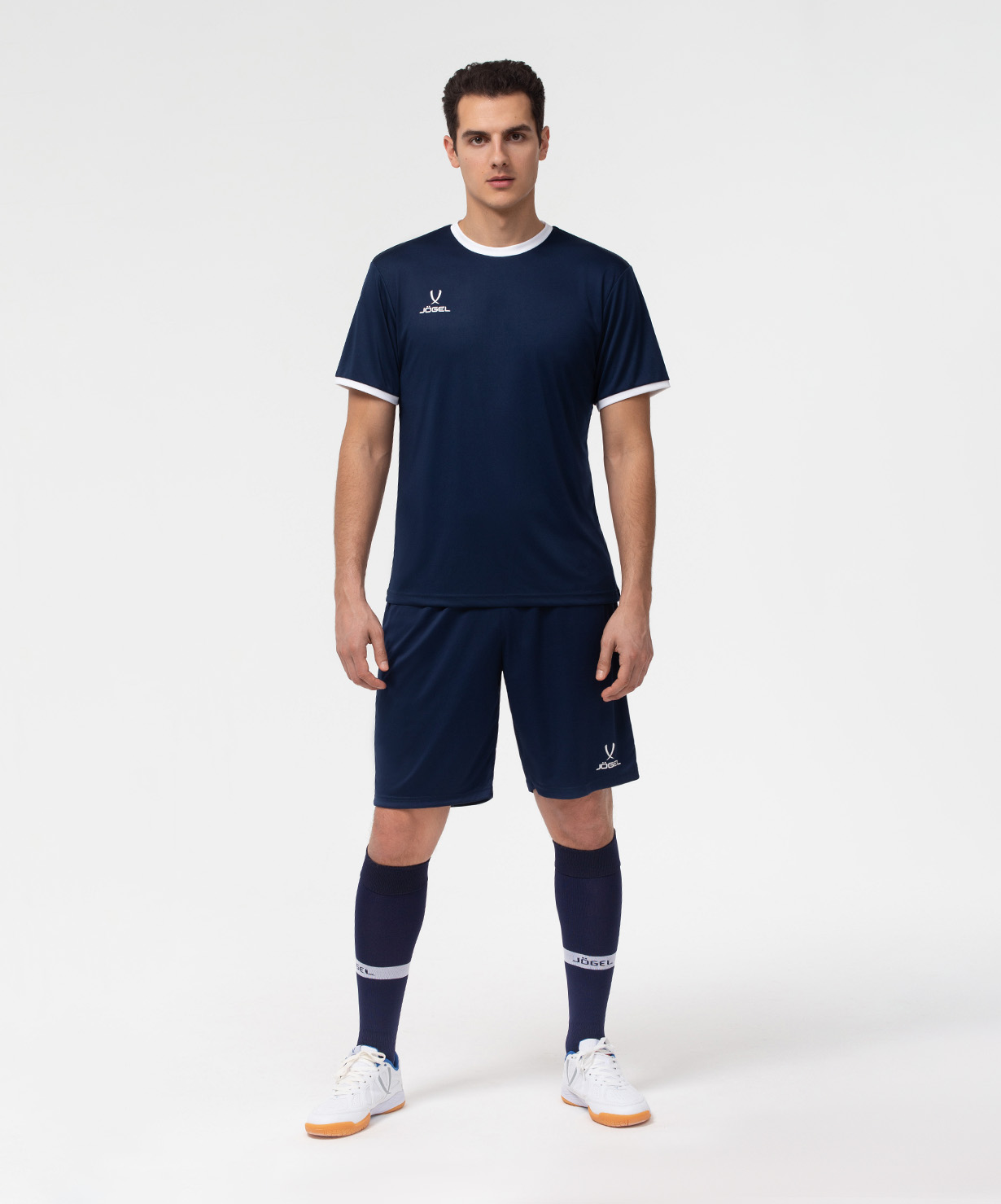 Фото Шорты игровые JOGEL CAMP Classic Shorts, темно-синий/белый со склада магазина Спортев