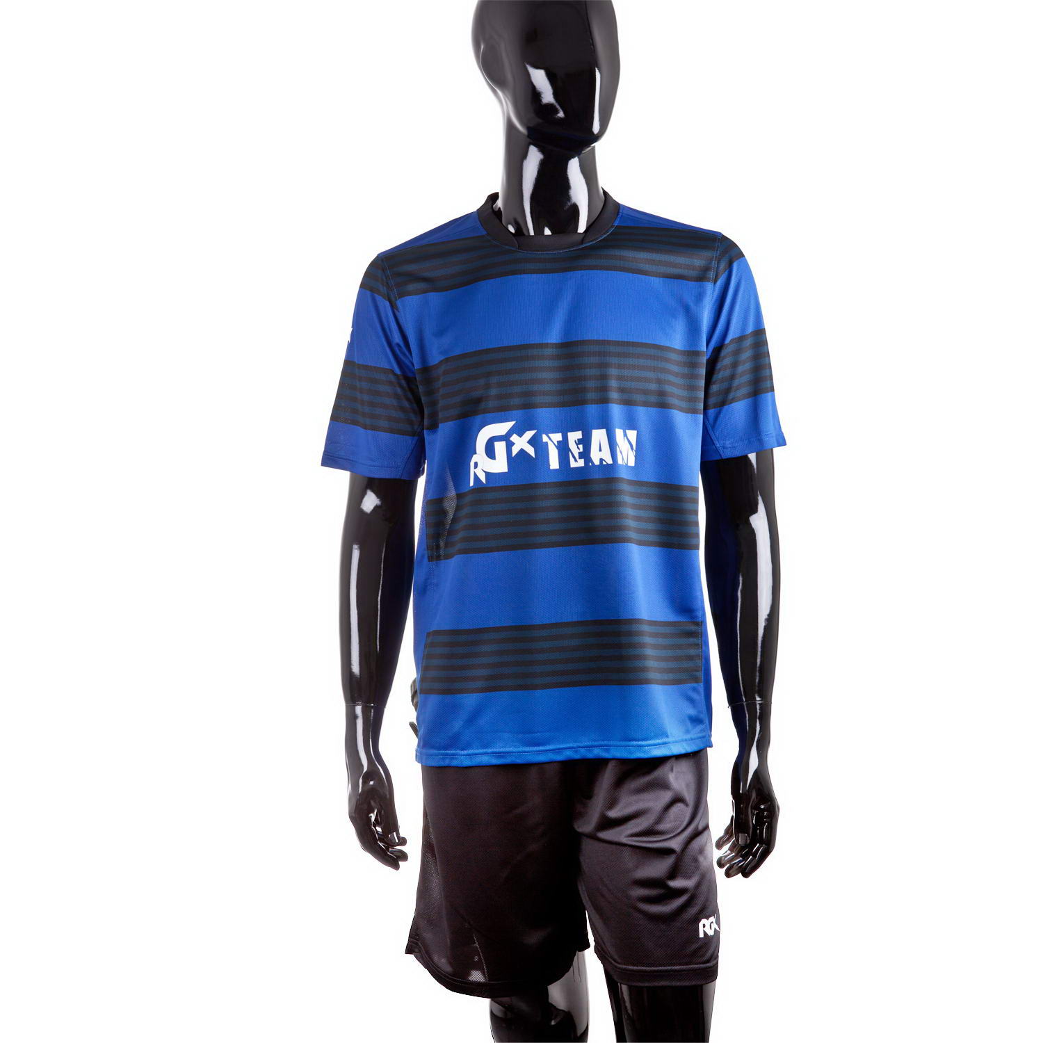 Фото Форма футбольная Leader Team взр. blue/blk CL-03A со склада магазина Спортев