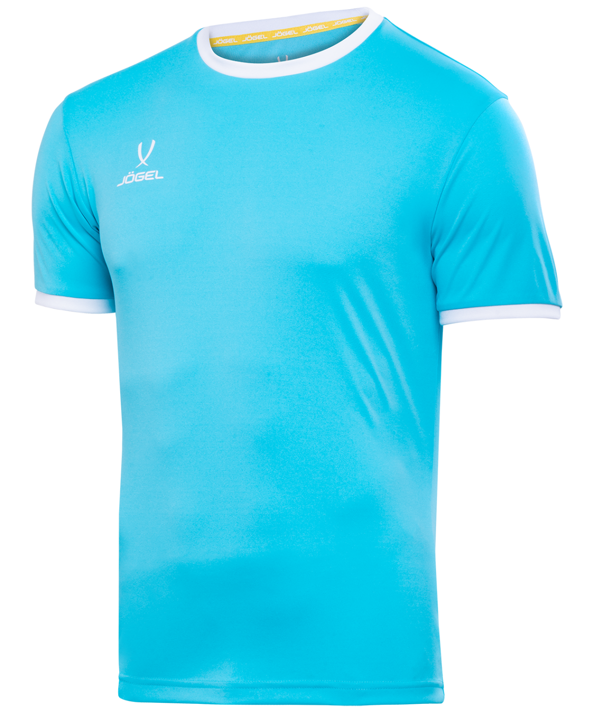Фото Футболка футбольная JOGEL CAMP Origin, бирюзовый/белый со склада магазина Спортев