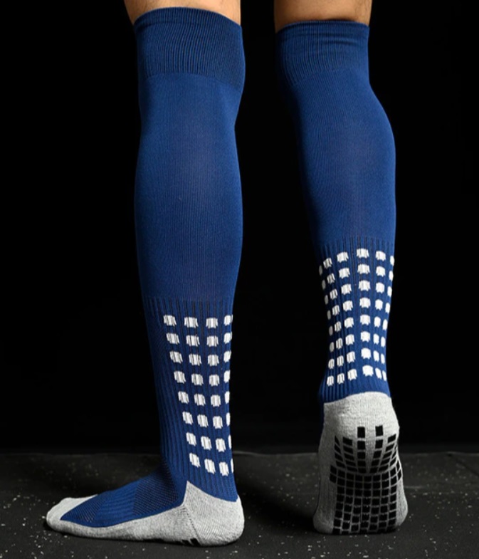 Фото Гетры нескользящие без надписи темно-синие со склада магазина Спортев