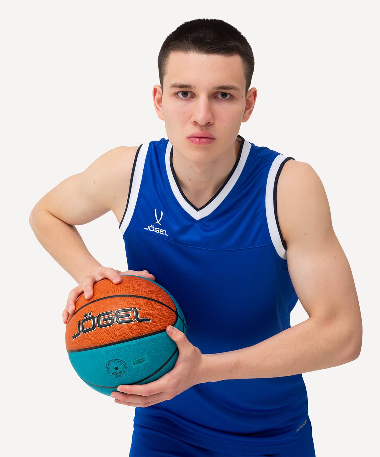 Мяч баскетбольный Jogel Training ECOBALL 2.0 Replica размер №7 2771 Фото Мяч баскетбольный Jogel Training ECOBALL 2.0 Replica размер №7 2771 со склада магазина Спортев
