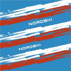 Баф Nordski Stripe Blue/Red NSV409879