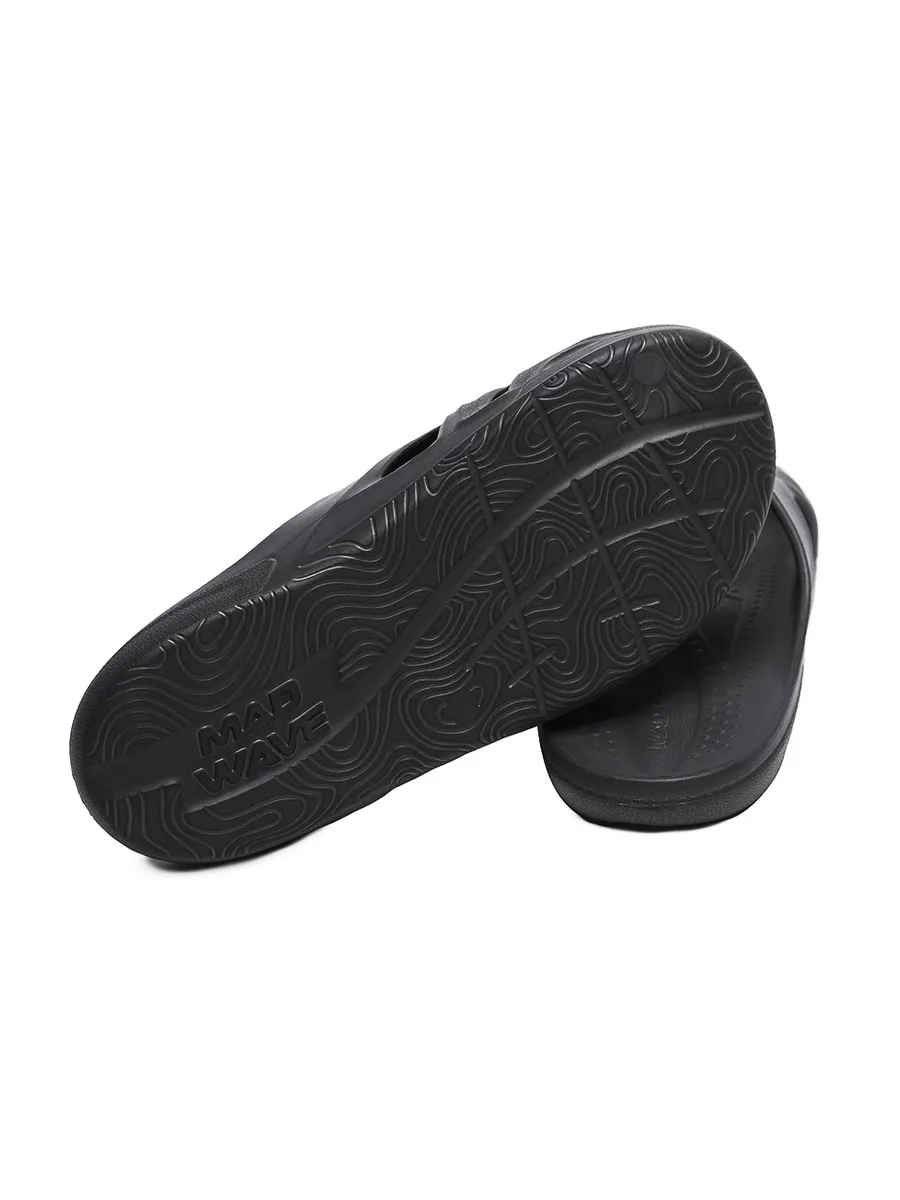 Фото Сланцы Mad Wave Step II мужские черный M0322 03 3 01W со склада магазина Спортев