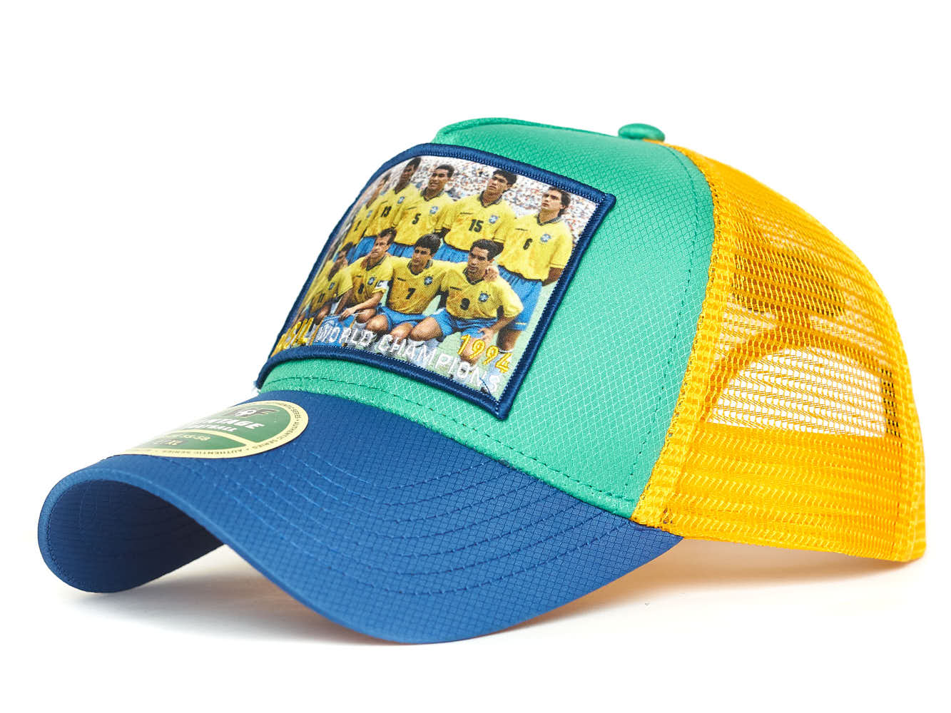 Фото Бейсболка VF BRASIL зеленый/синий/желтый р.55-58 207355 со склада магазина Спортев