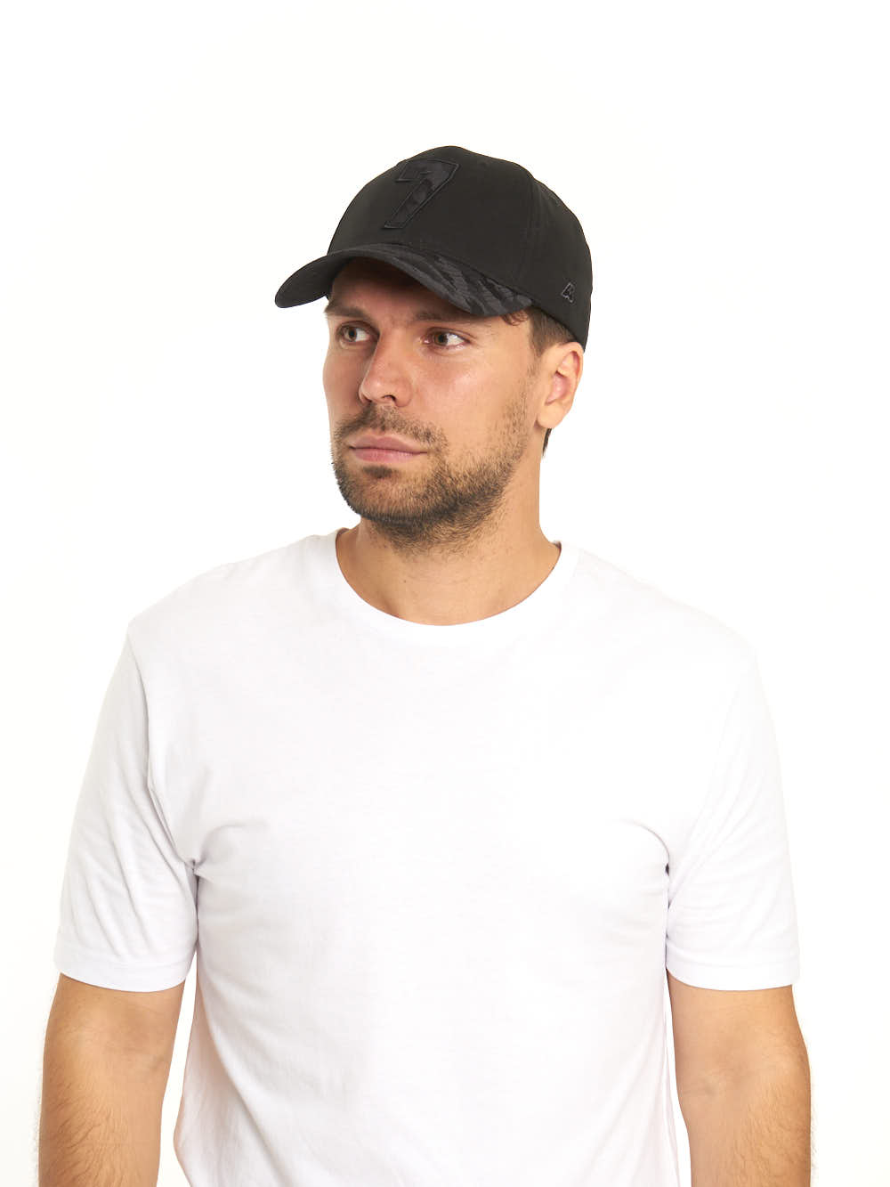 Фото Бейсболка №7 черная р.55-58 20689 со склада магазина Спортев