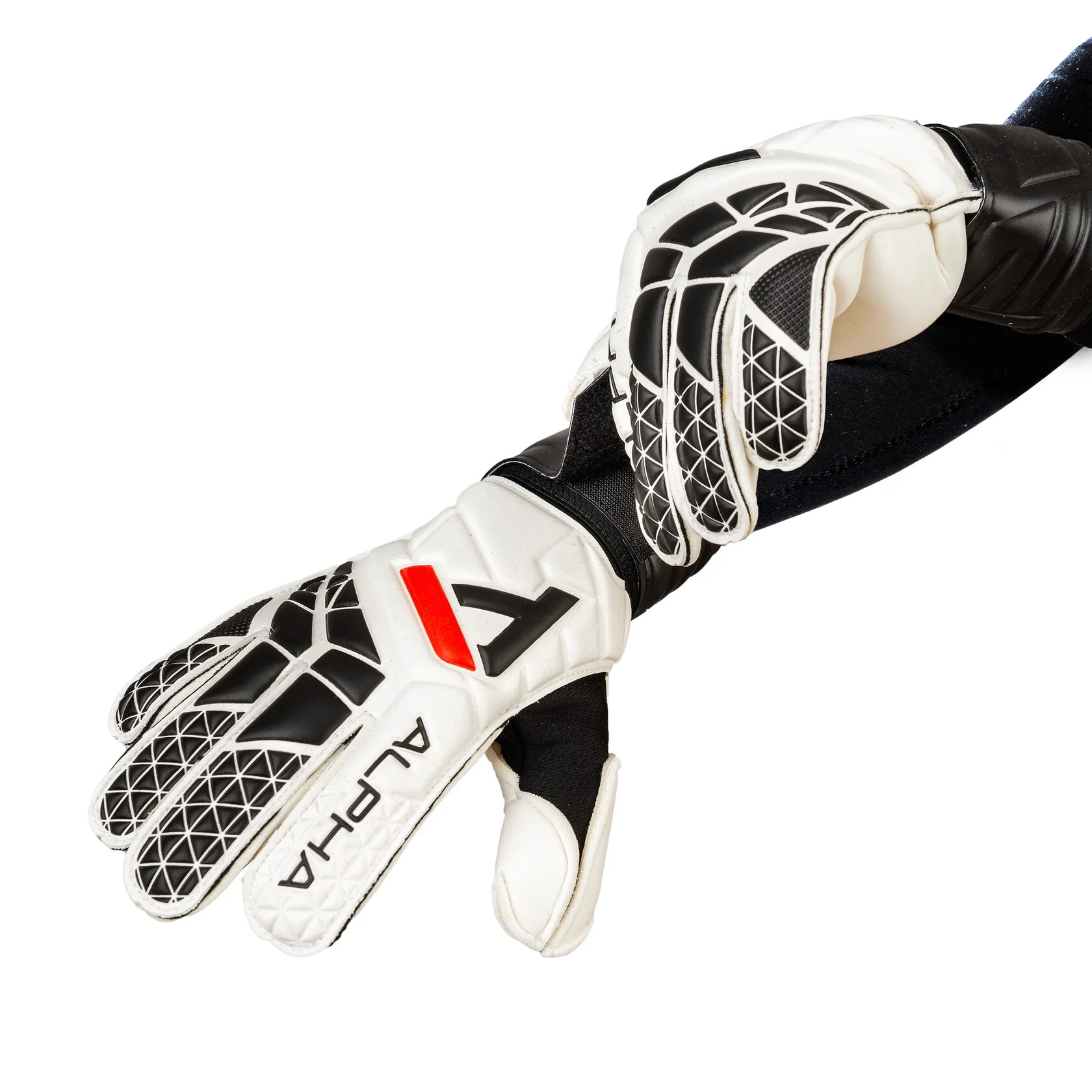 Фото Перчатки вратарские AlphaKeepers PRO Roll Comfort 9 143101 со склада магазина Спортев