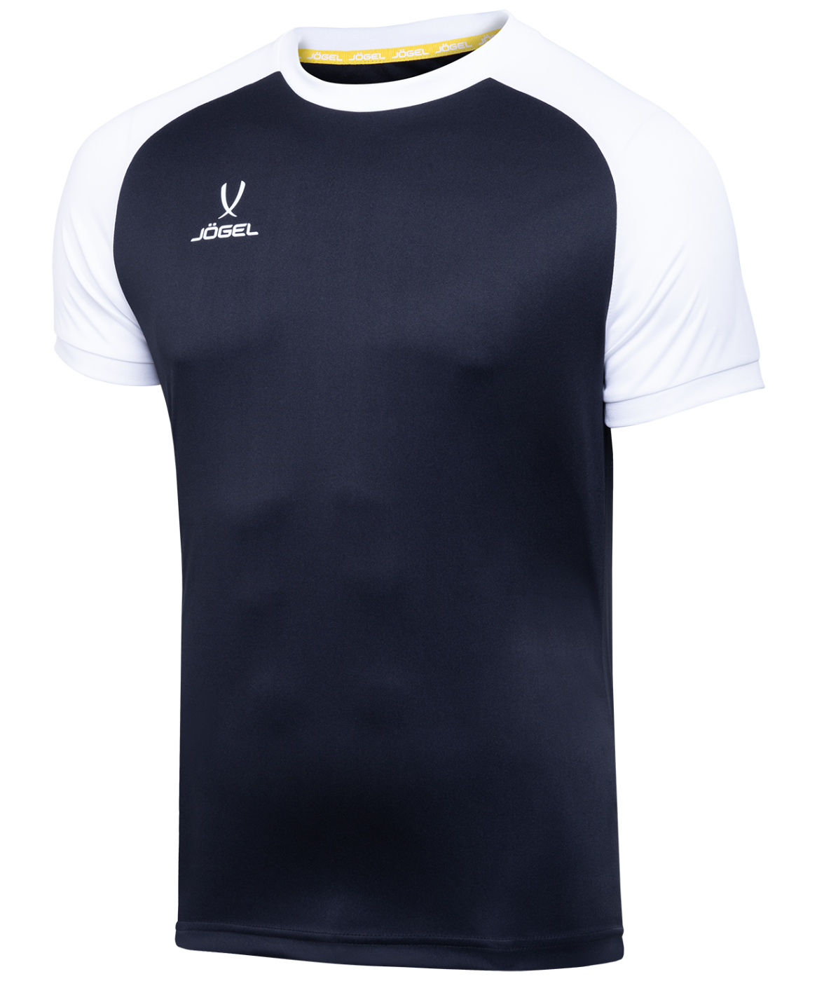 Фото Футболка игровая JOGEL CAMP Reglan Jersey, черный/белый, детский со склада магазина Спортев