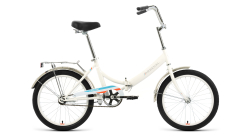 Велосипед Forward Arsenal 20 1.0 скл (1ск) (2022) белый/оранжевый