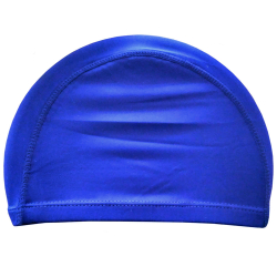 Шапочка для плавания C33690 взрослая текстиль, темно синий 10016748