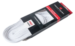Шнурки для фигурных коньков 254 см TechTeam белые 14945