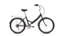 Велосипед Forward Valencia 24 2.0 скл (6ск) (2022) черный/оранжевый