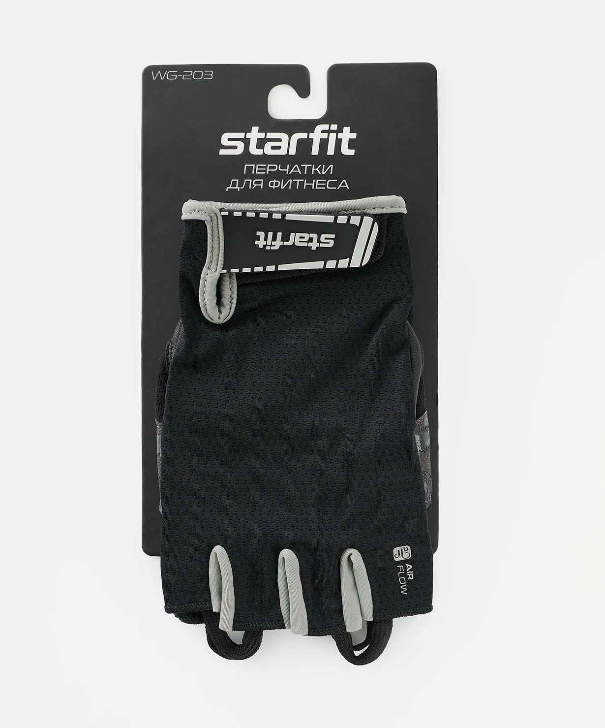 Фото Перчатки StarFit WG-203 черно-серые 4448 со склада магазина Спортев