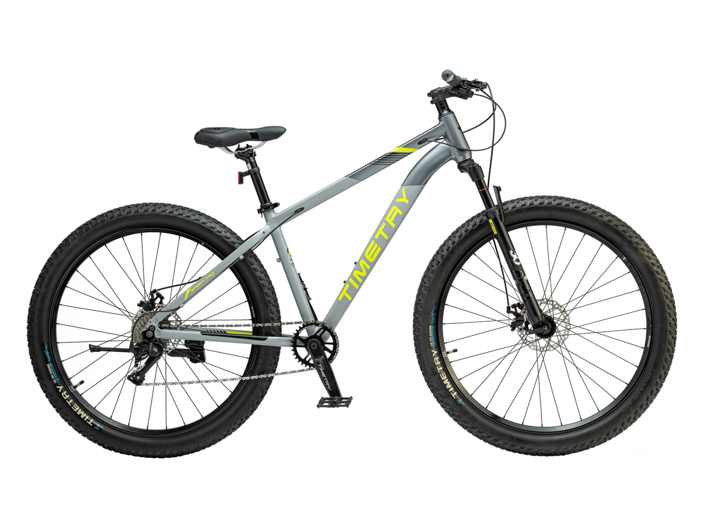 Велосипед Timetry TT300 29" 9 скор. черный/серый Фото Велосипед Timetry TT300 29" 9 скор. черный/серый со склада магазина Спортев