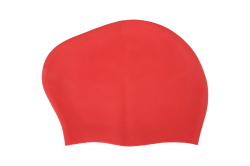 Шапочка для плавания E42807 Big Hair для длинных волос красный 10022279