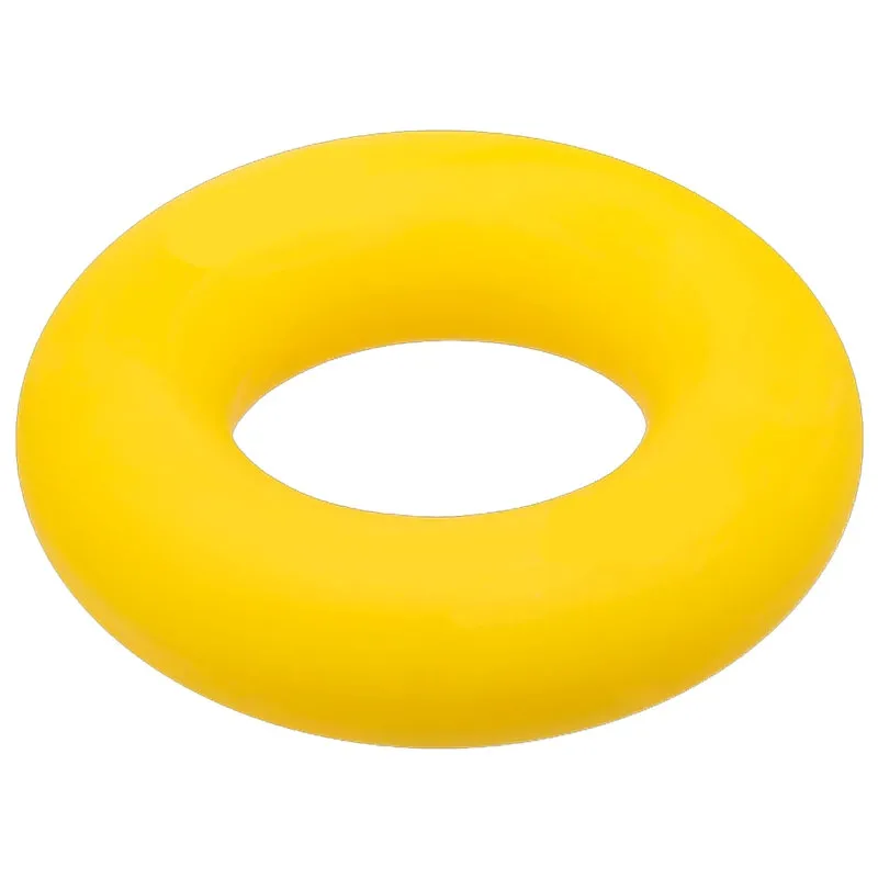 Фото Эспандер-кольцо кистевой 20 кг матовый желтый ЭК-М-20 со склада магазина СпортЕВ