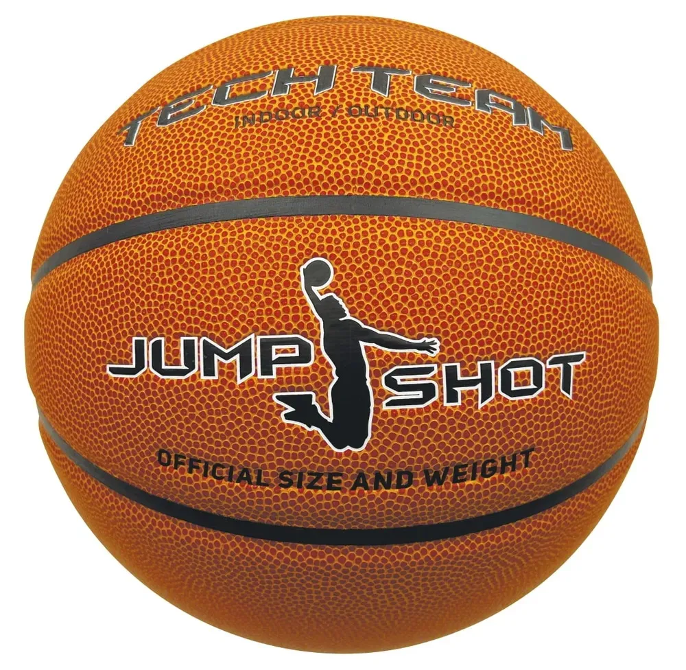 Мяч баскетбольный TechTeam Jump Shot размер №5 Фото Мяч баскетбольный TechTeam Jump Shot размер №5 со склада магазина Спортев