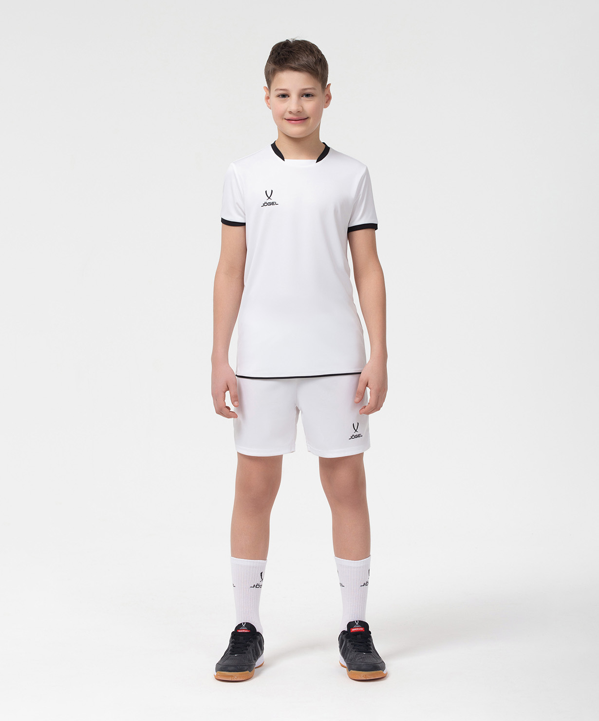 Фото Шорты волейбольные JOGEL CAMP, белый, детский со склада магазина Спортев