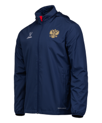 Куртка ветрозащитная JÖGEL NATIONAL PerFormPROOF Rain Jacket, темно-синий