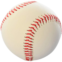 Мяч для бейсбола E33512 9" (d-7,15 см) белый