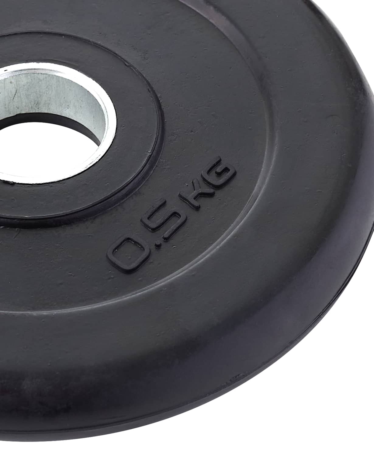 Фото Диск d 26 StarFit BB-202 черный обрезиненный стальная втулка 0,5 кг 18802 со склада магазина Спортев