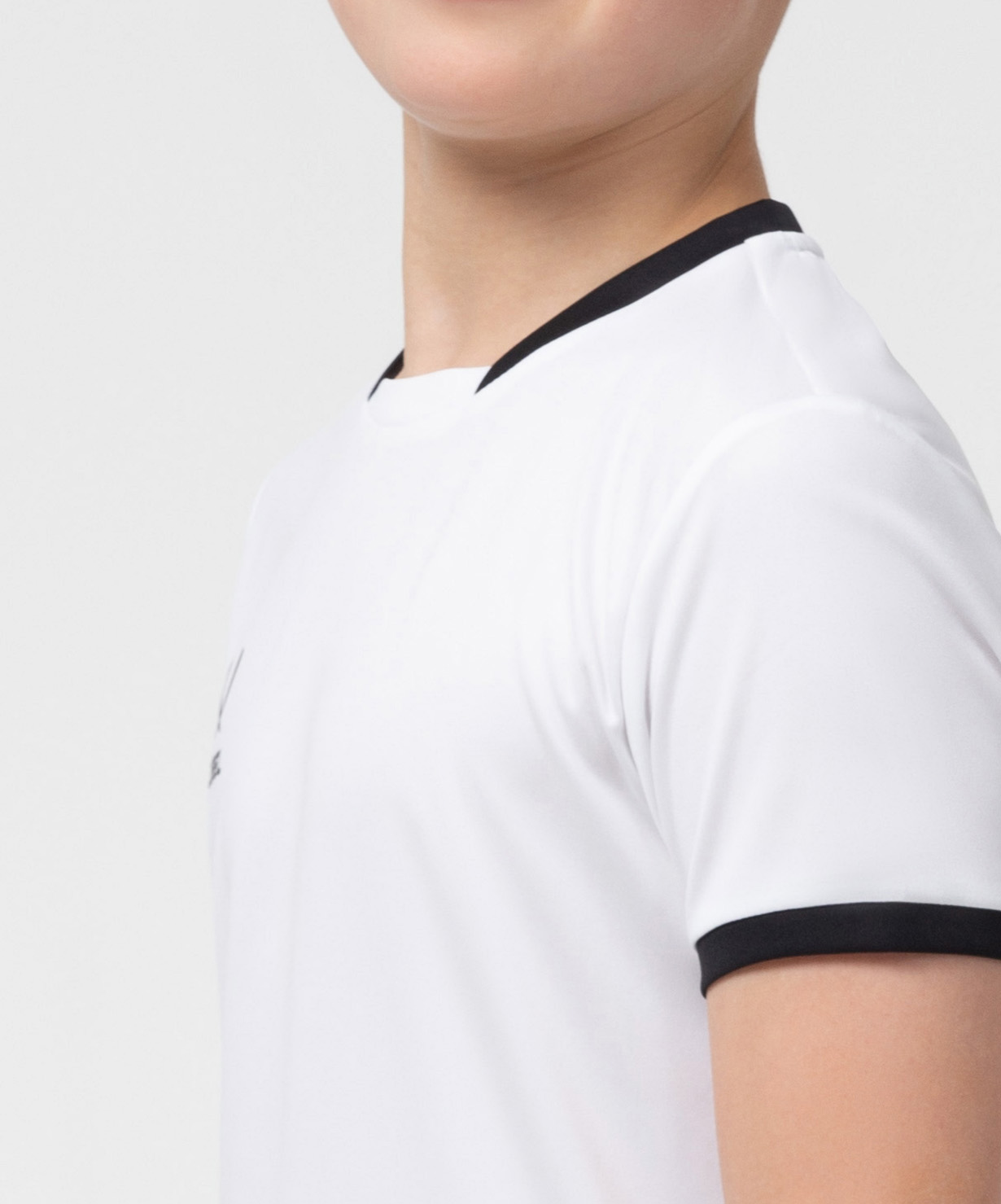 Фото Футболка волейбольная JOGEL CAMP, белый, детский со склада магазина Спортев