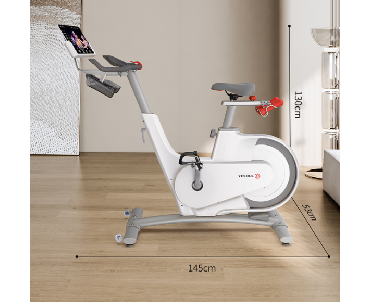 Фото Велотренажер YESOUL Smart Spinning bike V1 белый V1 WHITE со склада магазина Спортев