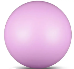 Мяч для художественной гимнастики 15 см 300 г Indigo металлик сиреневый IN315