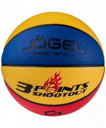 Мяч баскетбольный Jogel Streets 3POINTS размер №7 17476