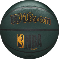 Мяч баскетбольный Wilson NBA Forge Plus размер №7 зеленый WTB8103XB07
