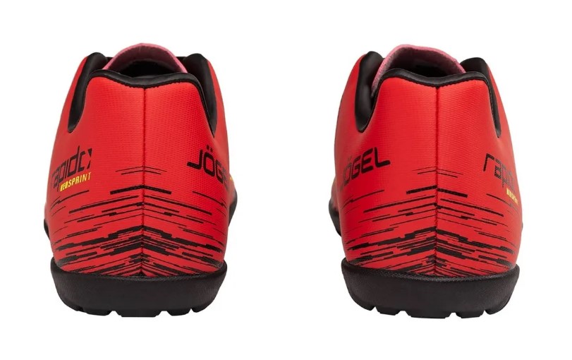Фото Бутсы Jogel Rapido JSH201 многошиповые красный 15878 со склада магазина Спортев