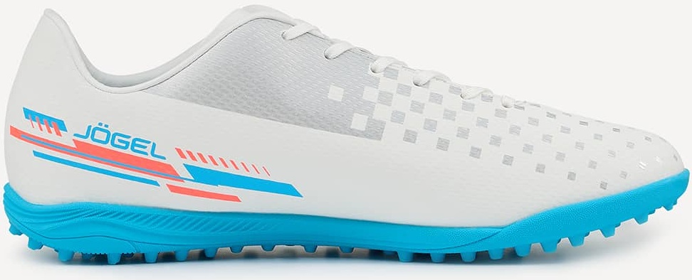 Фото Бутсы Jogel Evofly TF Talant белый/голубой 4211 со склада магазина Спортев