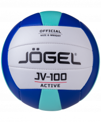 Мяч волейбольный Jogel JV-100 синий/мятный 19884