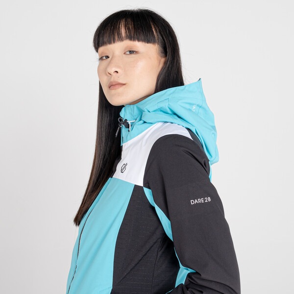 Фото Куртка Ice Gleam II Jkt (Цвет 1A1, Синий/Черный) DWP509 со склада магазина Спортев