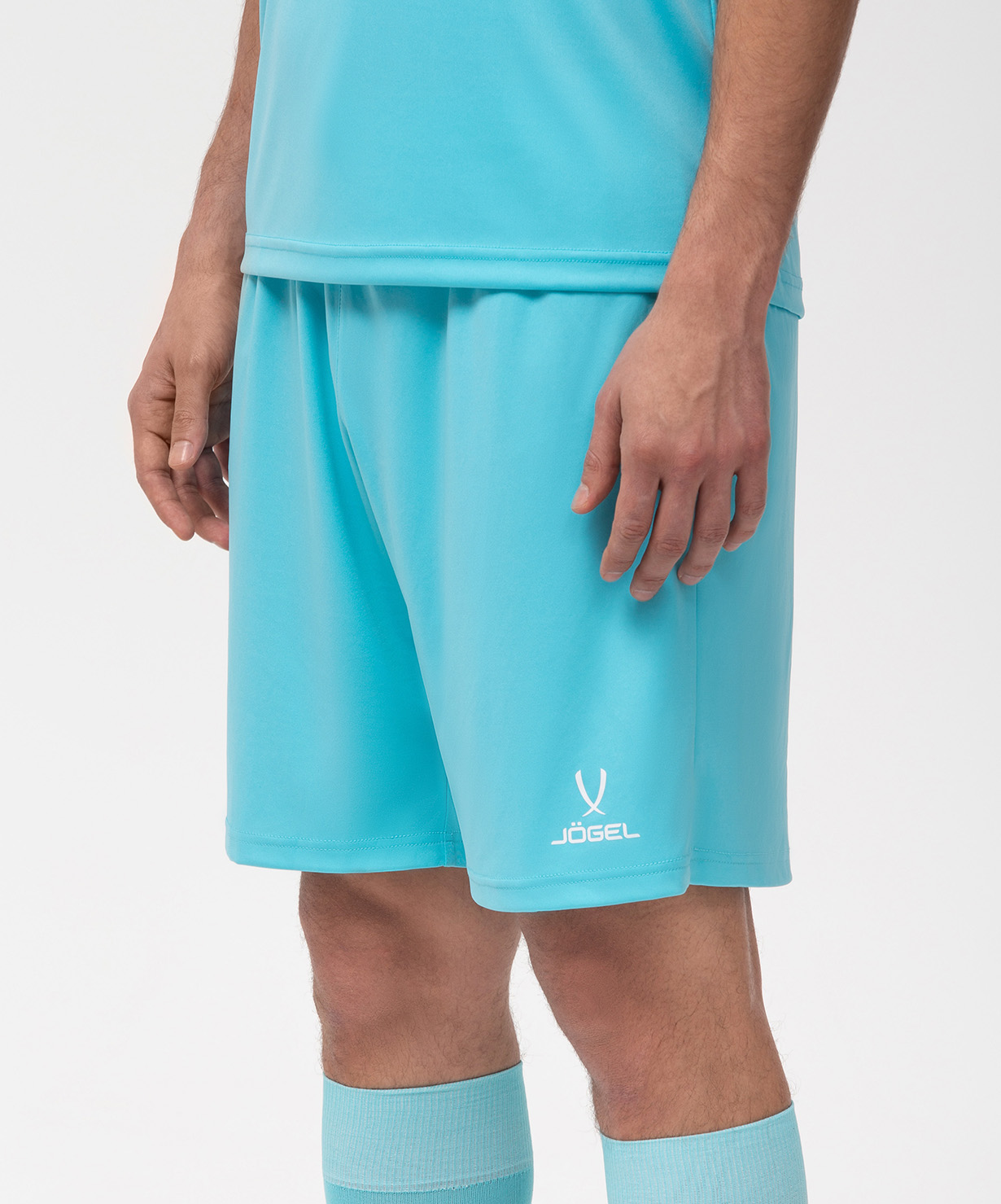 Фото Шорты игровые JOGEL CAMP Classic Shorts, бирюзовый/белый со склада магазина Спортев