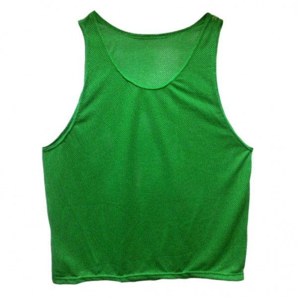 Фото Манишка односторонняя сетчатая Light подрост. зеленая МЮС-З со склада магазина Спортев