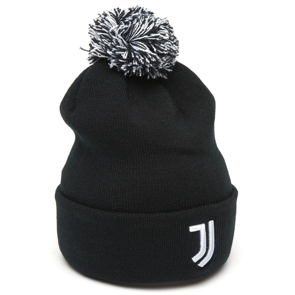 Фото Шапка FC Juventus с помпоном черная р.55-58 37304 со склада магазина Спортев