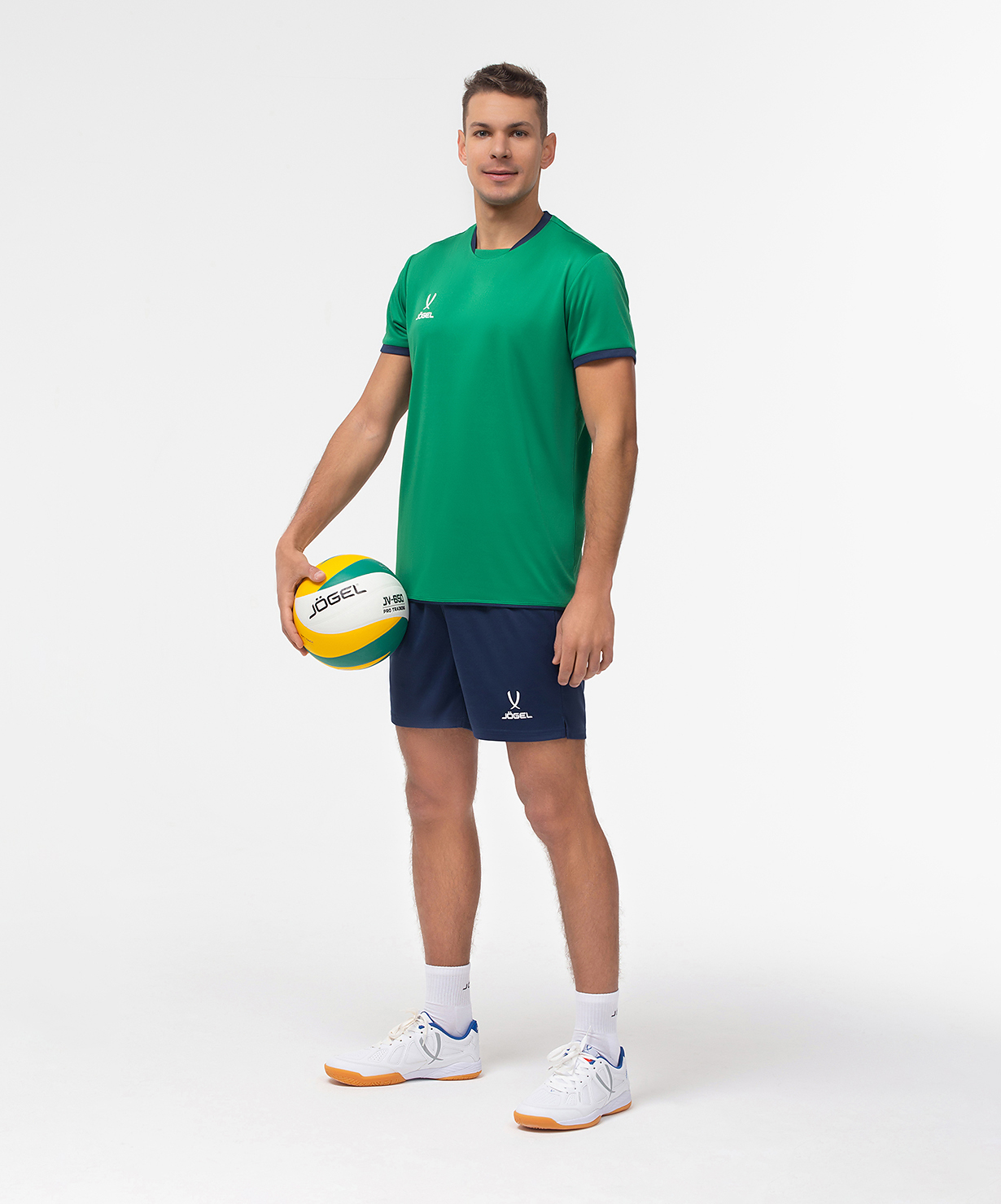 Фото Футболка волейбольная JOGEL CAMP, зеленый со склада магазина Спортев